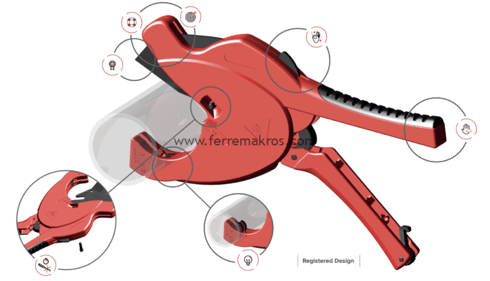 CORTATUBOS RAPTOR MAGNESIUM 2.1/2'' - Imagen 2