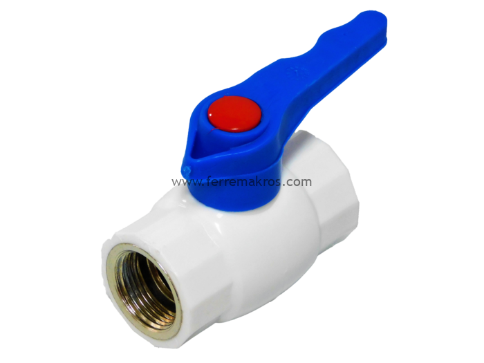 LLAVE PVC ROSCA METALICA