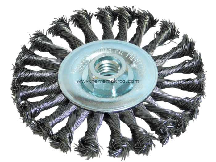GRATA CIRCULAR TRENZADA TUERCA MULTI INOX