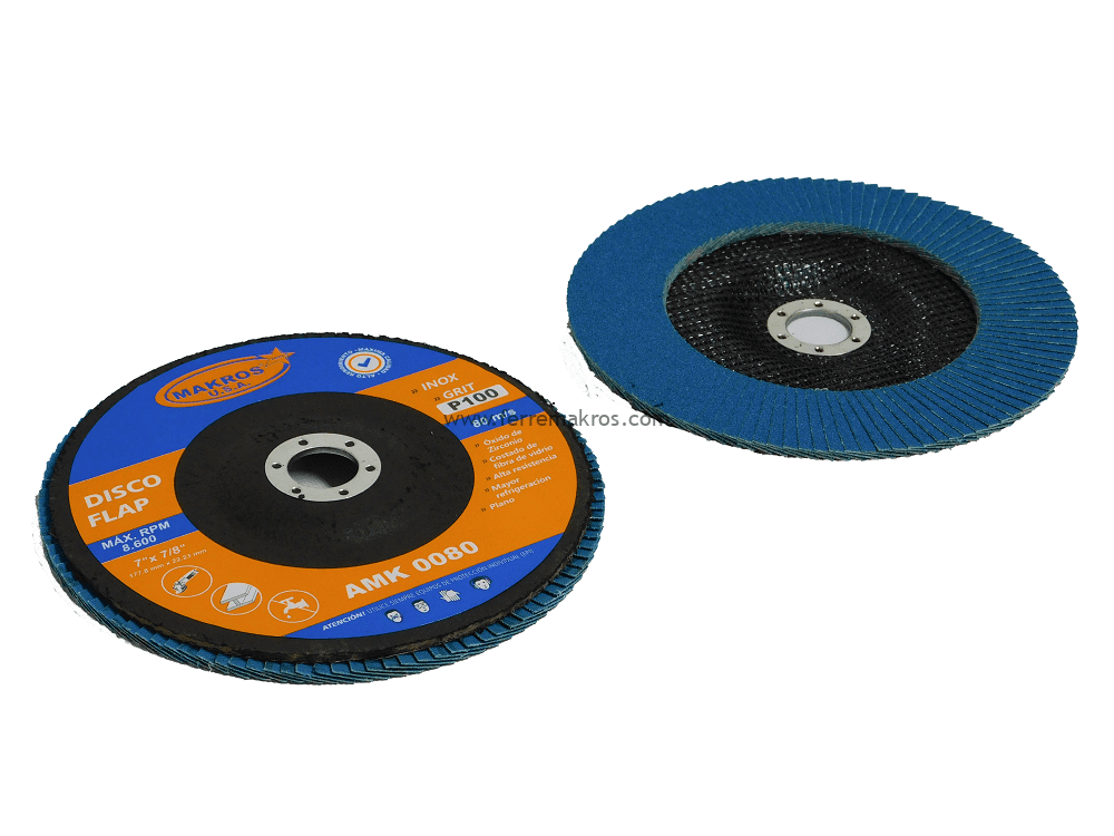 DISCO FLAP ZIRCONIO INOX