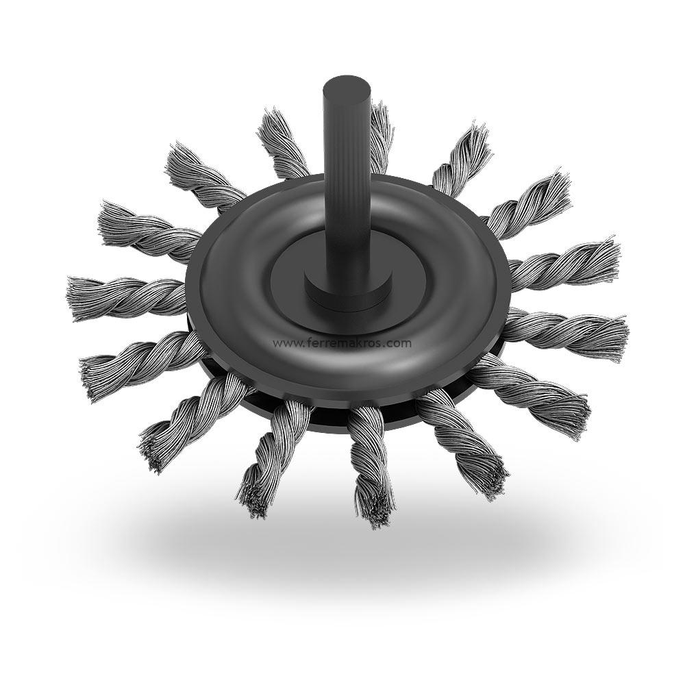 GRATA CIRCULAR TRENZADA CON ESPIGO