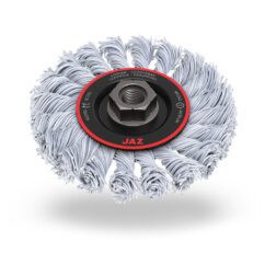 GRATA CIRCULAR TRENZADA PLASTIFICADA TUERCA MULTIROSCA