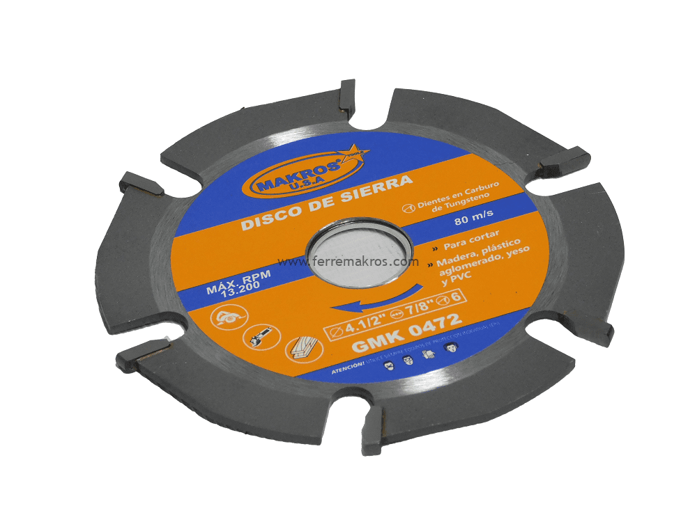 DISCO DE SIERRA TUNGSTENO