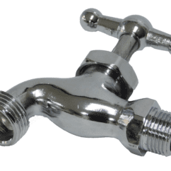 LLAVE TERMINAL CROMADA