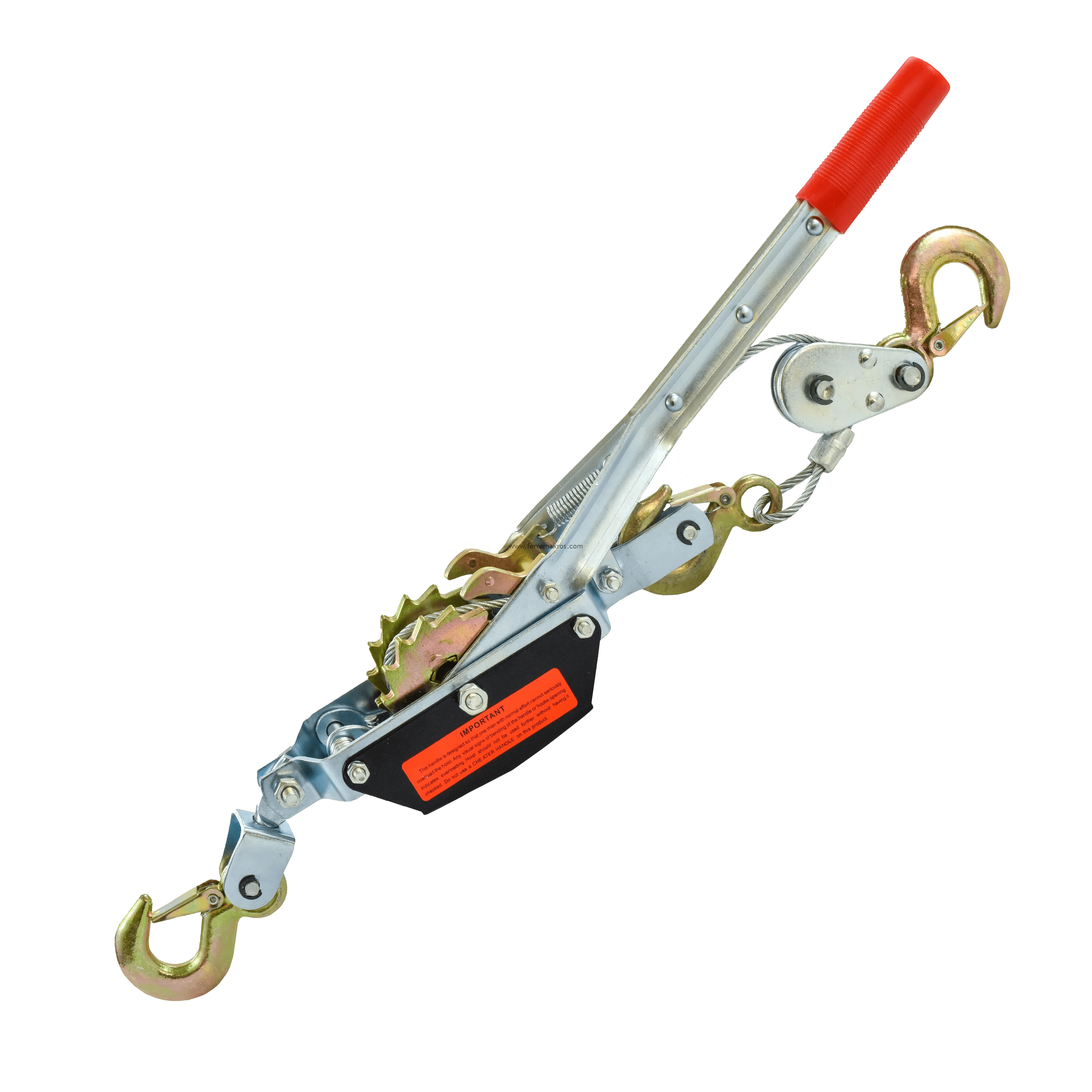 POLIPASTO TIPO SEÑORITA DOBLE TRINQUETE