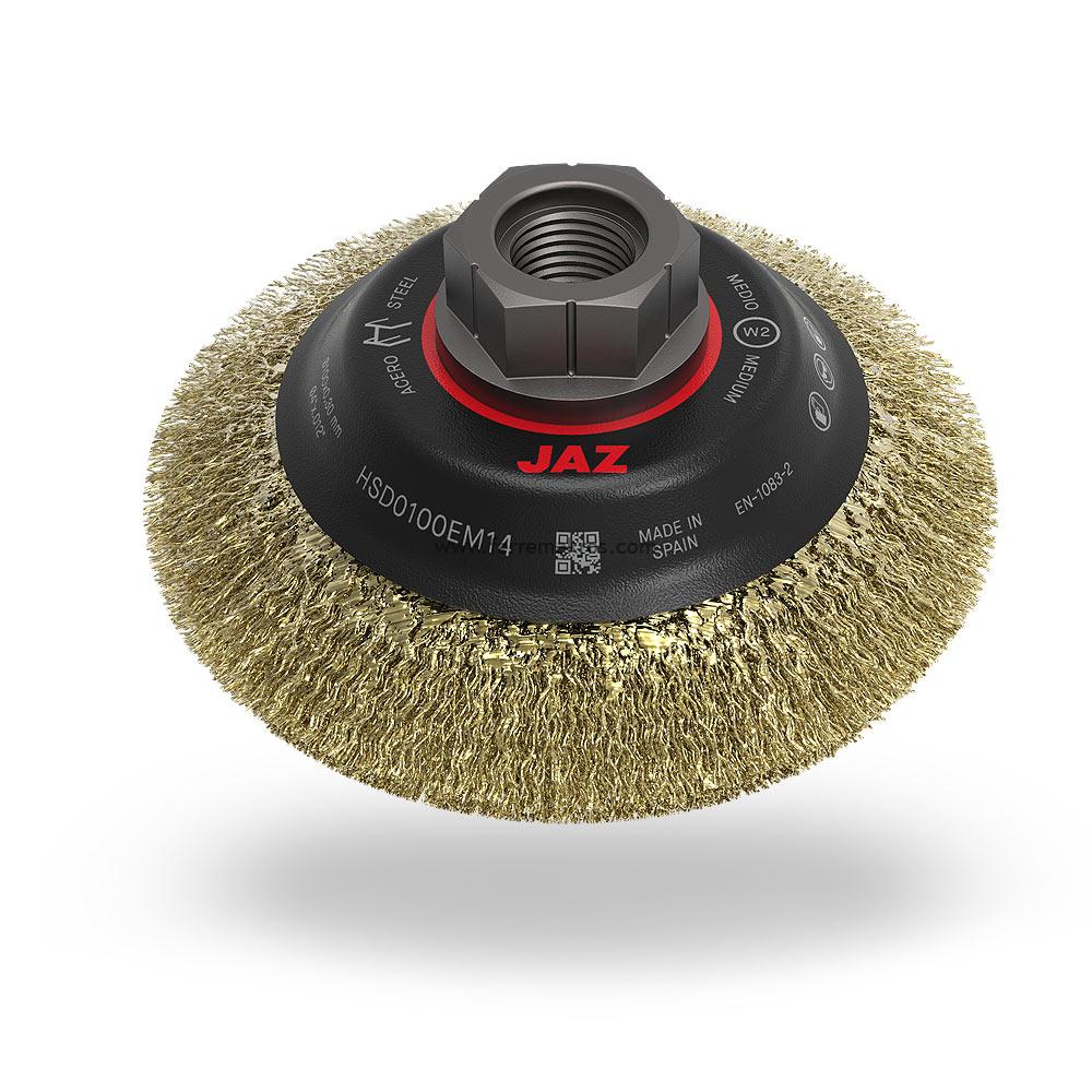 GRATA CONICA LISA CON TUERCA MULTIROSCA