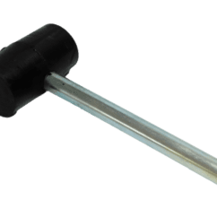 MARTILLO DE CAUCHO MANGO TUBULAR