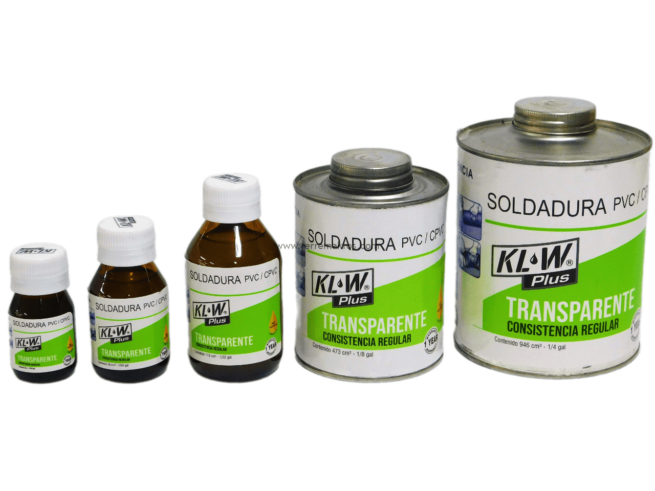 SOLDADURA PVC KLW TRANSPARENTE