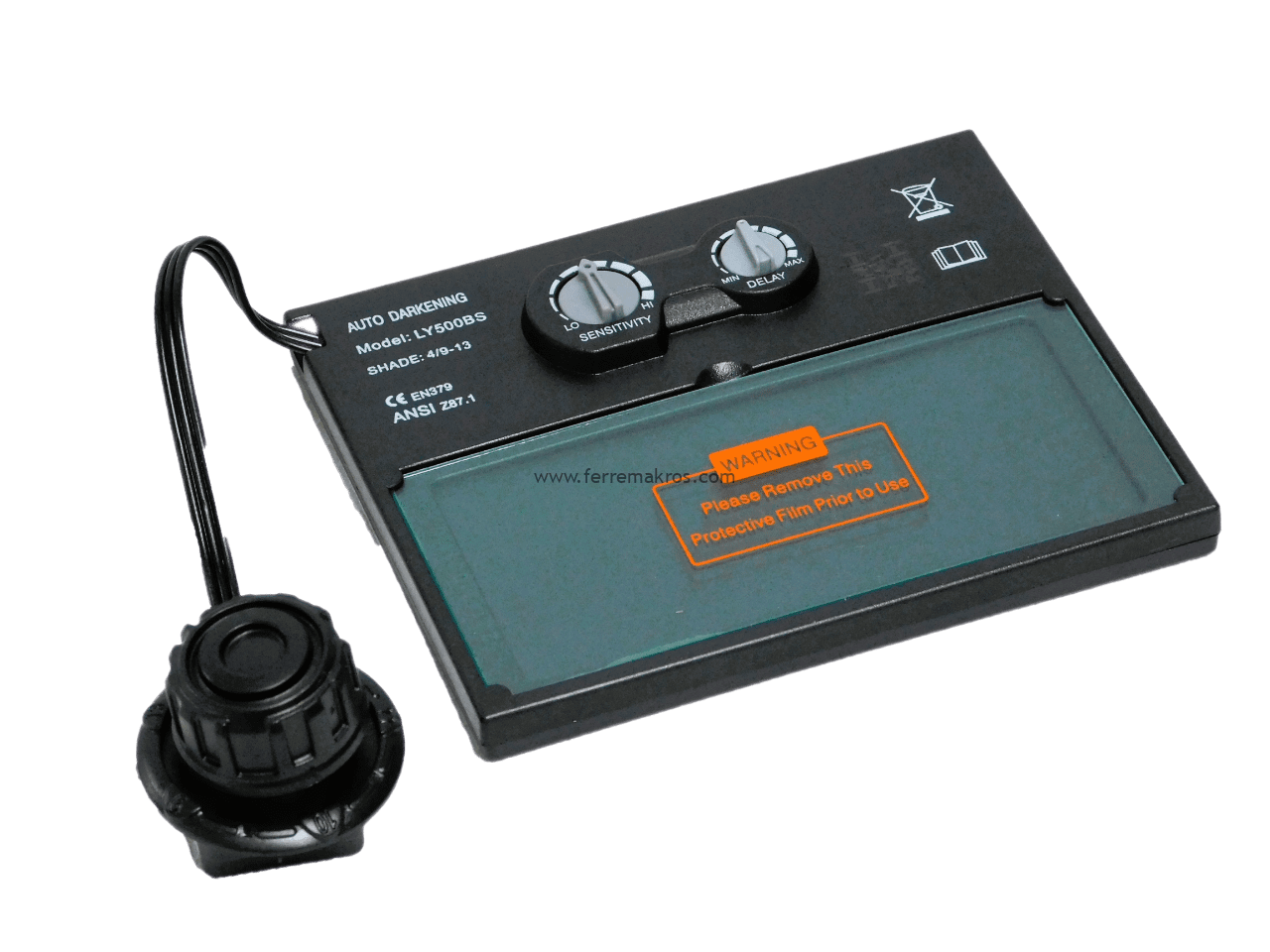 VISOR DE CARETA SOLDAR INTELIGENTE