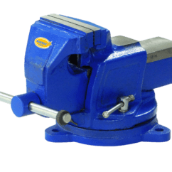 PRENSA DE BANCO CON BASE GIRATORIA & YUNQUE